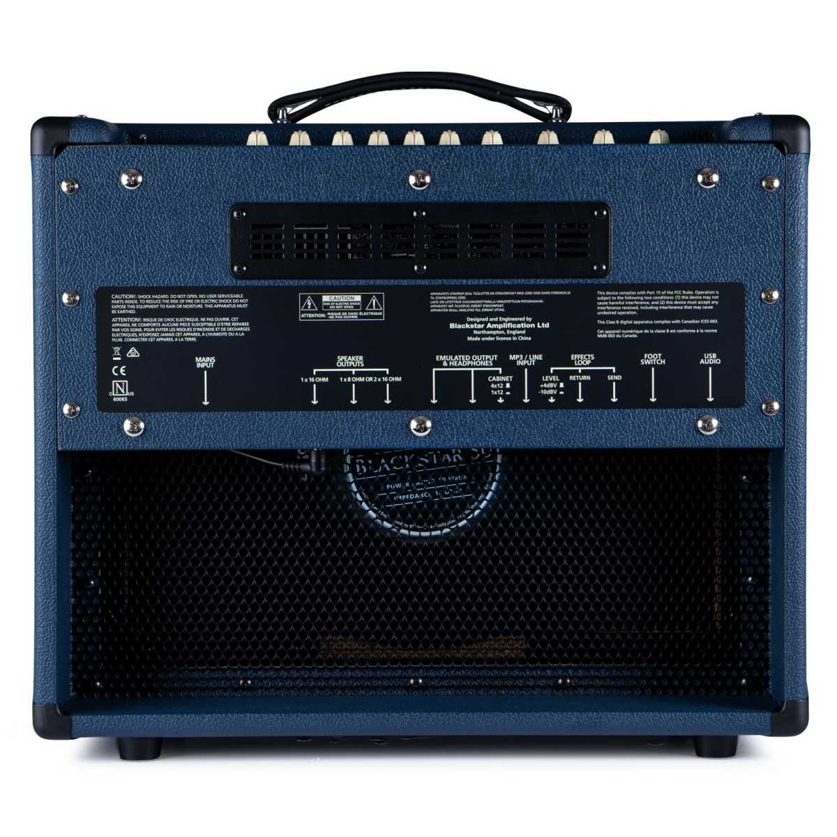 Blackstar Ht20r Mk2 20w 1x12 Trafalgar Blue - Combo amplificador para guitarra eléctrica - Variation 1