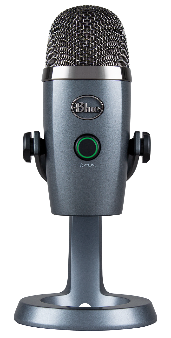 alfombra en general bar Microphone usb Blue Yeti Nano (Shadow Grey)