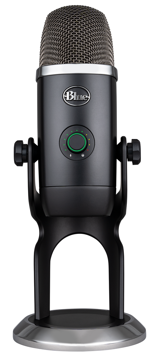 cura variable Embutido Microphone usb Blue Yeti X (Black)