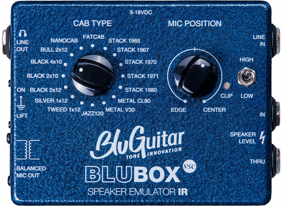 Bluguitar Blubox-vsc - Cabinet Simulator - Main picture