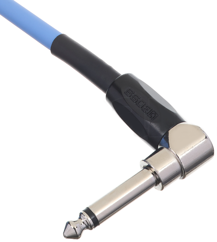 Boss Bic-10a-bu Cable Instrument Coude/droit 10ft Blue - Cable - Variation 1