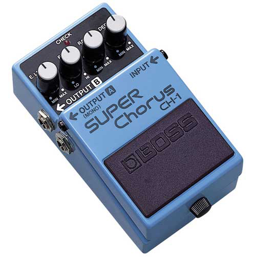 Boss Ch1 Chorus - Pedal de chorus / flanger / phaser / modulación / trémolo - Variation 1