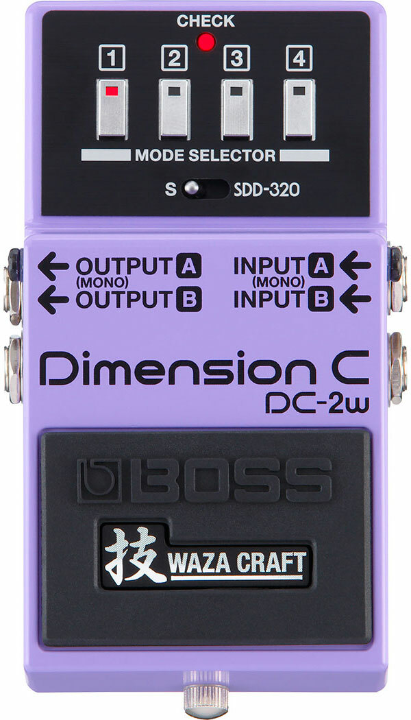 Boss Dc-2w Dimension C - Pedal de chorus / flanger / phaser / modulación / trémolo - Main picture