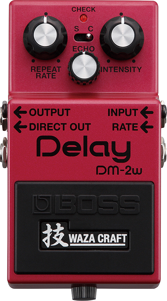 Boss Dm2w Delay Waza Craft - Pedal de reverb / delay / eco - Main picture