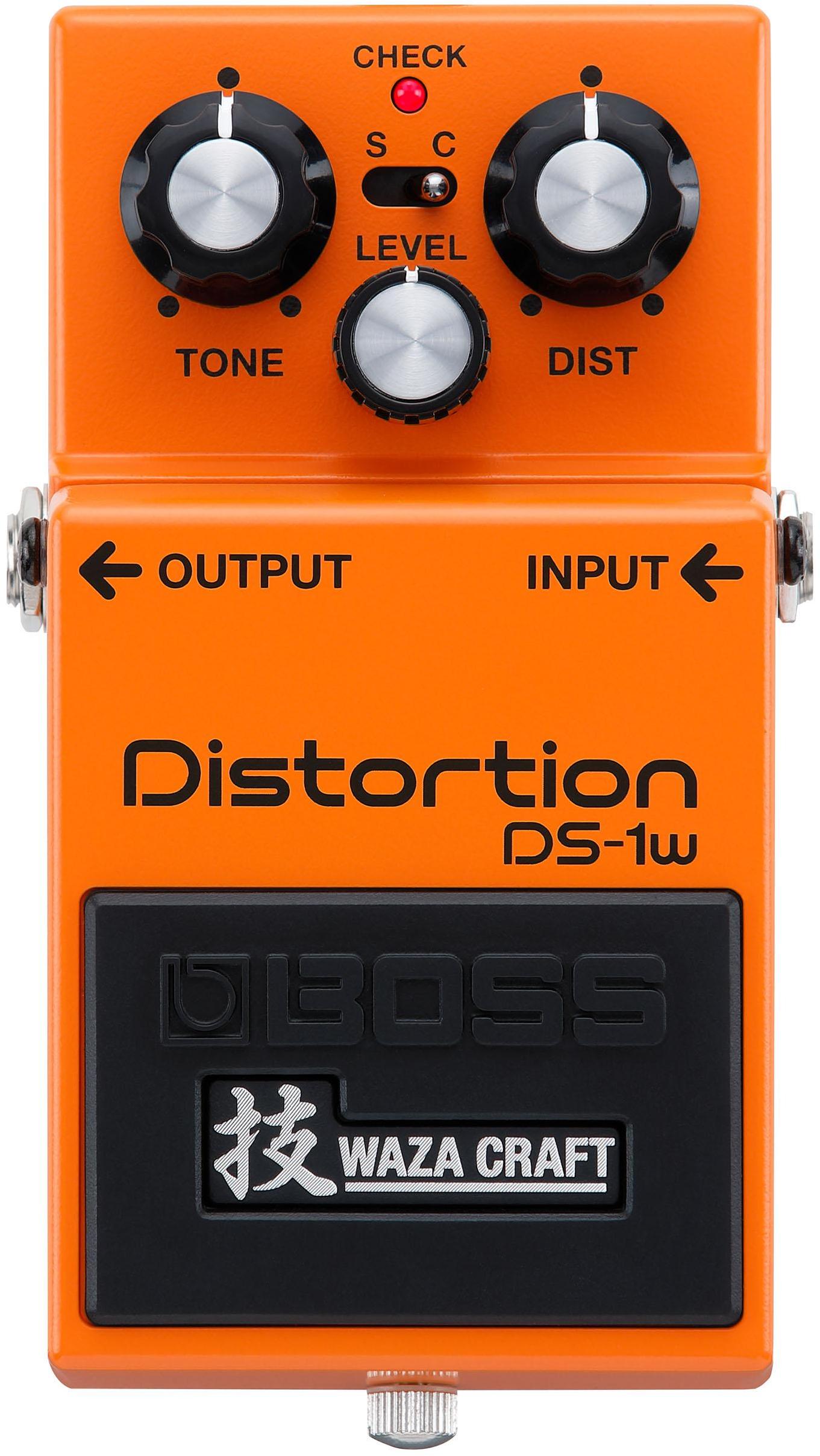 Pedal overdrive / distorsión / fuzz Boss DS-1W Waza Craft