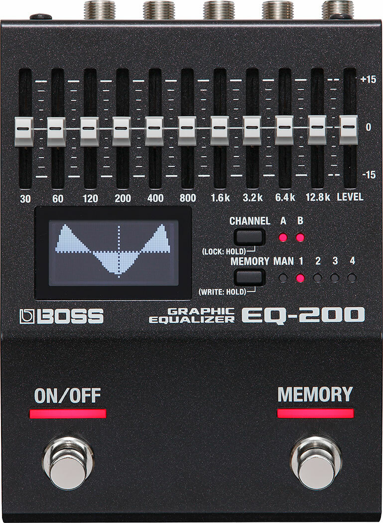 Boss Eq-200 Graphic Equalizer - Pedal ecualizador / enhancer - Main picture