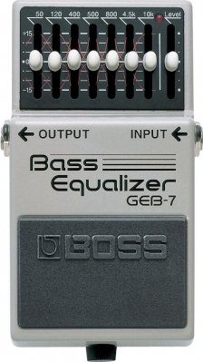 Boss Geb-7 Bass Equalizer - Pedal ecualizador / enhancer - Main picture