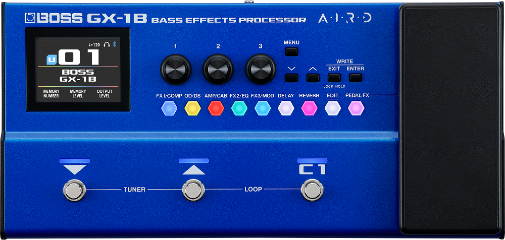 Boss Gx-1b Bass Effects Processor - Pedalera multiefectos para bajo - Main picture