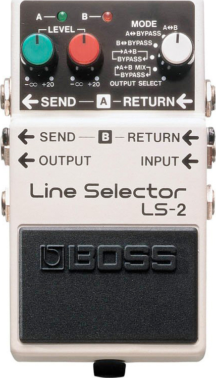 Boss Ls2 Line Selector - Pedal ecualizador / enhancer - Main picture