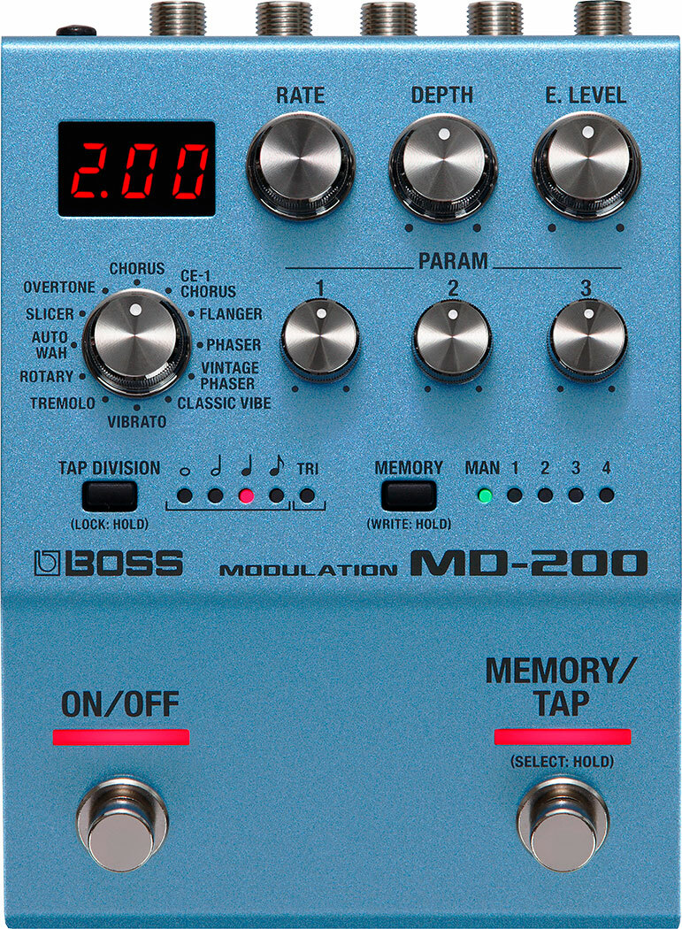 Boss Md-200 Modulation - Pedal de chorus / flanger / phaser / modulación / trémolo - Main picture