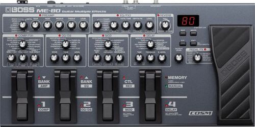 Boss Me-80 Guitar Multiple Effects - Simulacion de modelado de amplificador de guitarra - Main picture