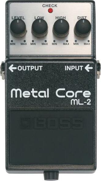 Boss Ml2 Metal Core - Pedal overdrive / distorsión / fuzz - Main picture