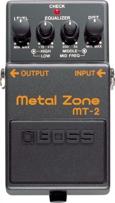 Boss Mt2 Metal Zone - Pedal overdrive / distorsión / fuzz - Main picture