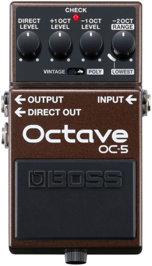 Boss Oc-5 Octave - Pedal de armonización - Main picture