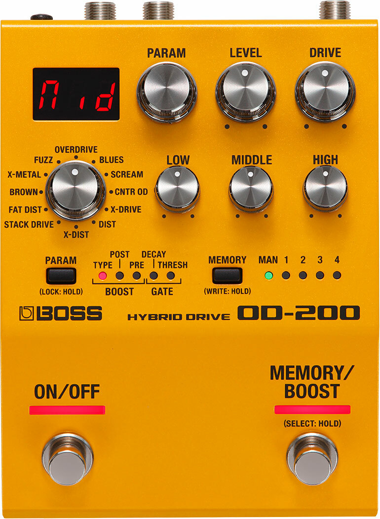 Boss Od-200 Overdrive - Pedal overdrive / distorsión / fuzz - Main picture