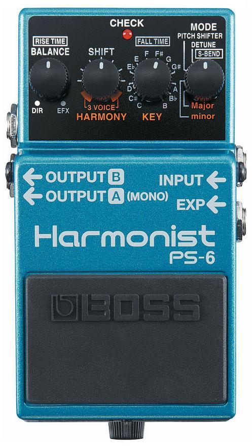 Pedal de armonización Boss PS-6 Harmony Shifter