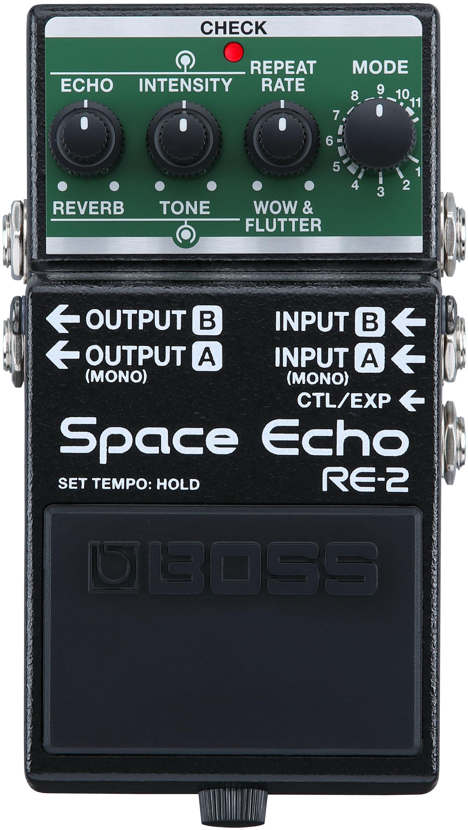 Pedal de reverb / delay / eco Boss RE-2 Space Echo