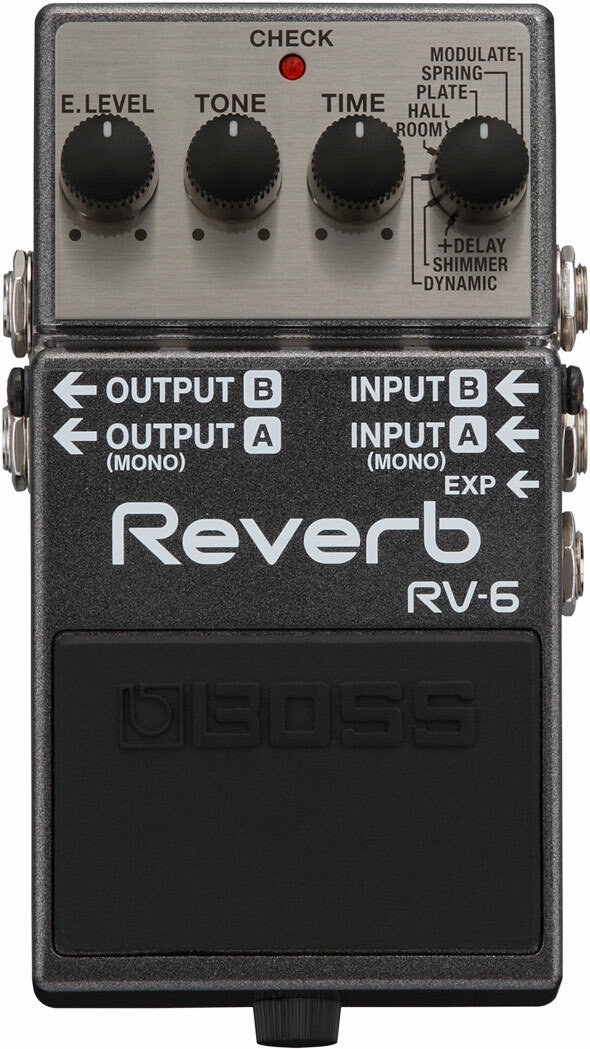 Boss Rv-6 Reverb - Pedal de reverb / delay / eco - Main picture