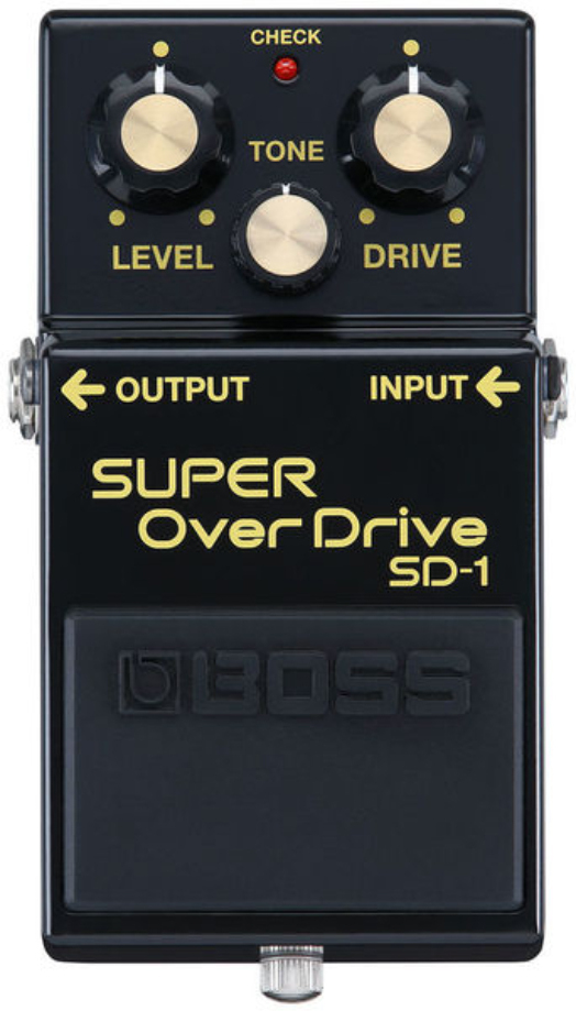 Boss Sd-1-4a Super Overdrive 40th Anniv. Ltd - Pedal overdrive / distorsión / fuzz - Main picture