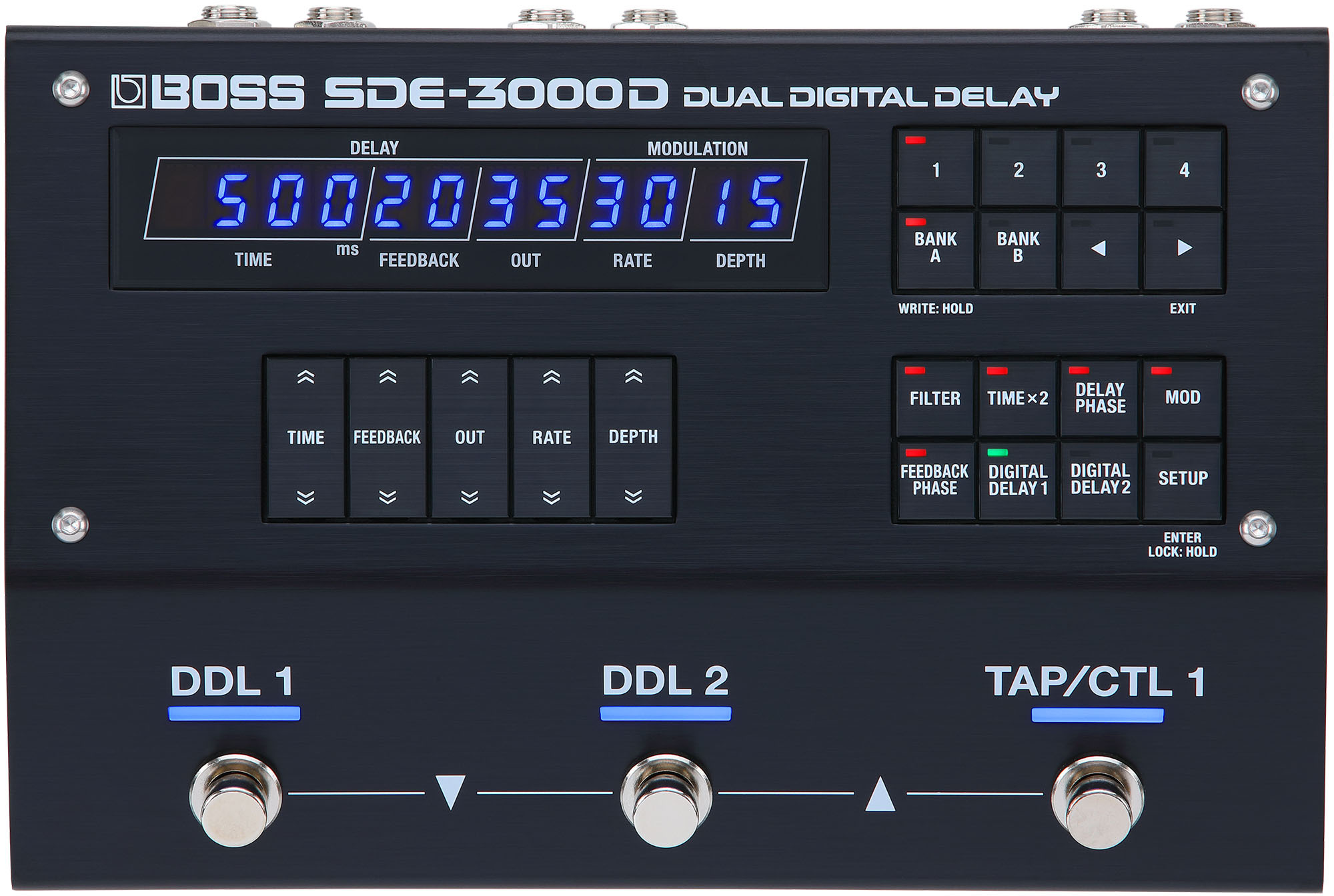 Boss Sde-3000d - Pedal de reverb / delay / eco - Main picture