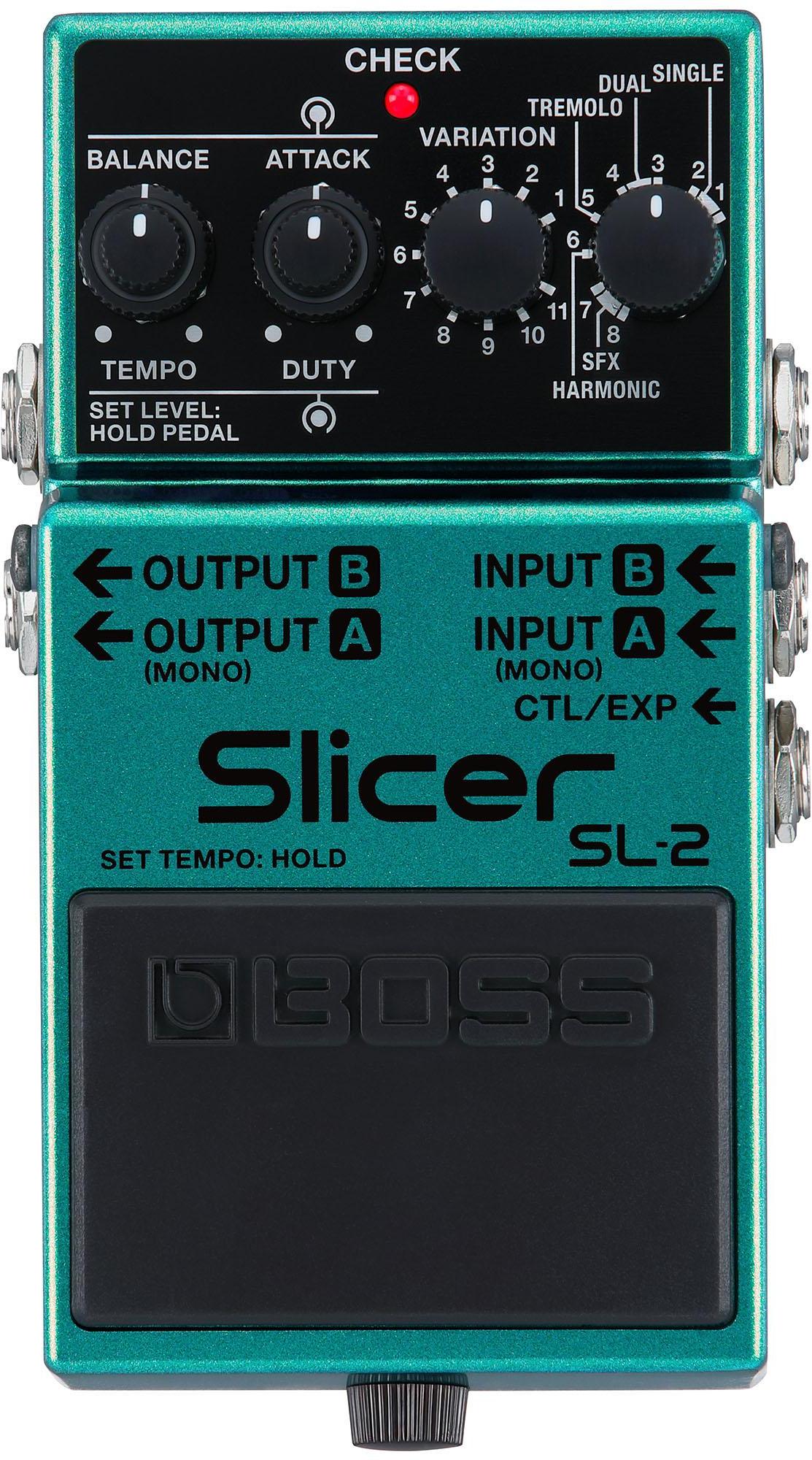 Pedal de chorus / flanger / phaser / modulación / trémolo Boss SL-2 Slicer