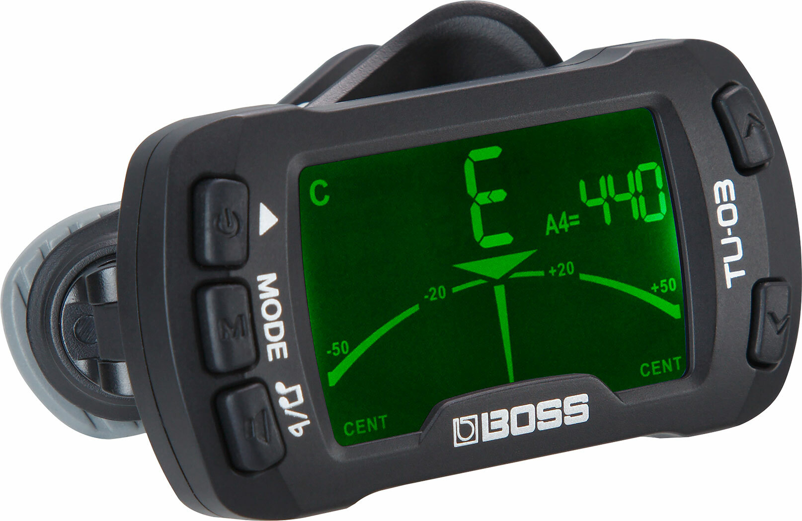 Boss Tu-03 Clip-on Tuner & Metronome - Afinador de guitarra - Main picture