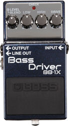 Pedal overdrive / distorsión / fuzz Boss BB-1X Bass Driver
