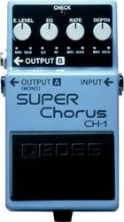 Pedal de chorus / flanger / phaser / modulación / trémolo Boss CH-1 Super Chorus