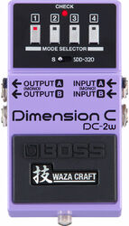 Pedal de chorus / flanger / phaser / modulación / trémolo Boss DC-2W Dimension C