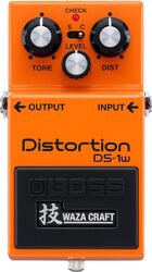 Pedal overdrive / distorsión / fuzz Boss DS-1W Waza Craft