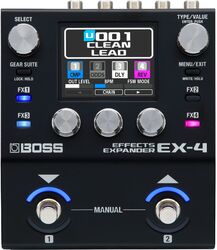 Pedalera multiefectos para guitarra eléctrica Boss EX-4 Effects Expander