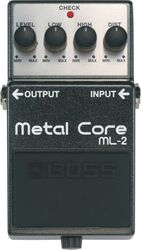 Pedal overdrive / distorsión / fuzz Boss ML-2 Metal Core