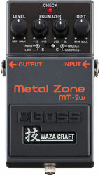 Pedal overdrive / distorsión / fuzz Boss MT-2W Metal Zone Waza Craft