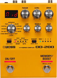 Pedal overdrive / distorsión / fuzz Boss OD-200