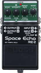 Pedal de reverb / delay / eco Boss RE-2 Space Echo