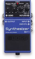 Pedal de chorus / flanger / phaser / modulación / trémolo Boss SY-1 Synthesizer