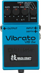Pedal de chorus / flanger / phaser / modulación / trémolo Boss Waza Craft VB-2W Vibrato