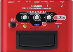 Pedalera multiefectos para guitarra eléctrica Boss VE-2 Vocal Harmonist