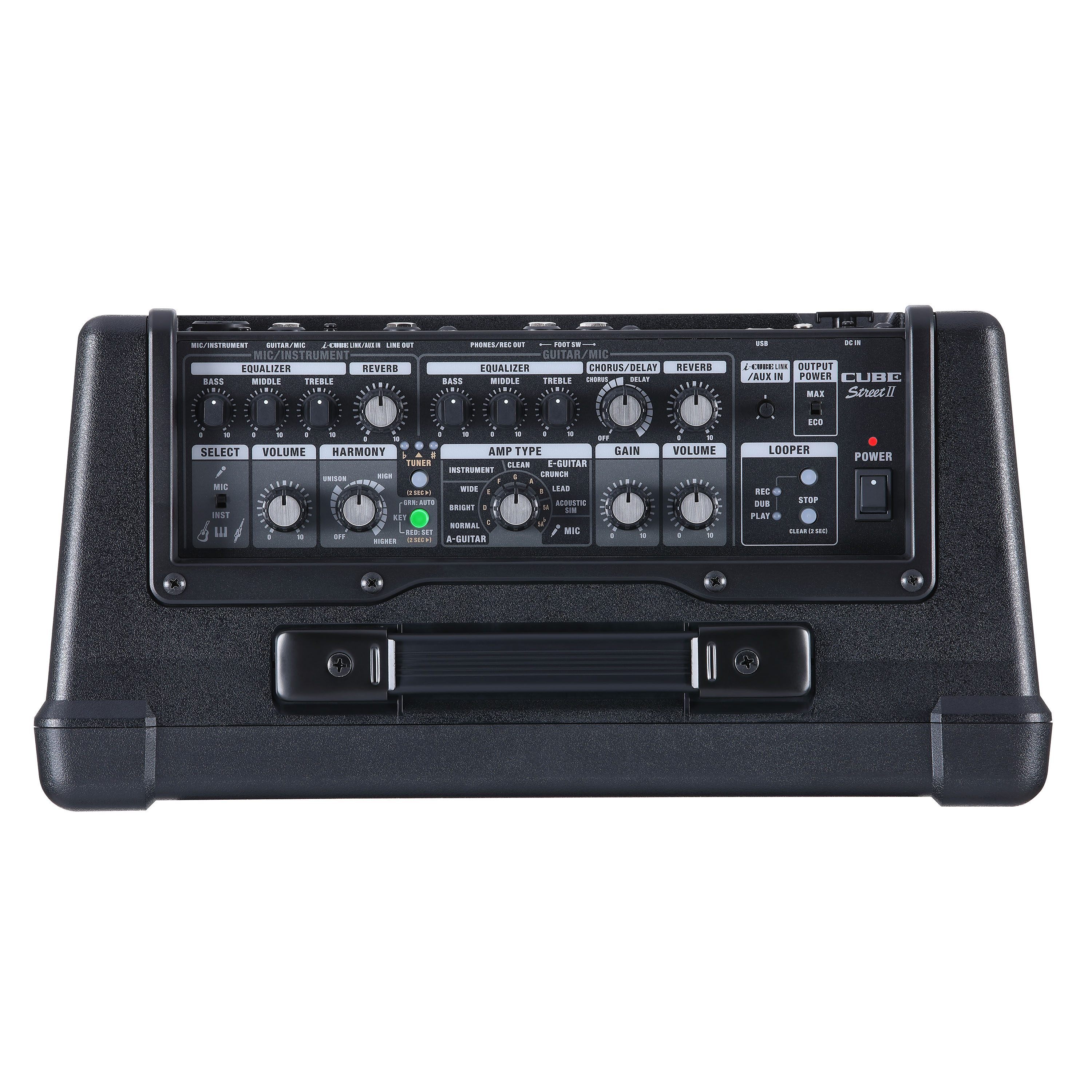 Boss Cube Street Ii Portable Amp 10w 2x3 Black - Combo amplificador para guitarra eléctrica - Variation 1