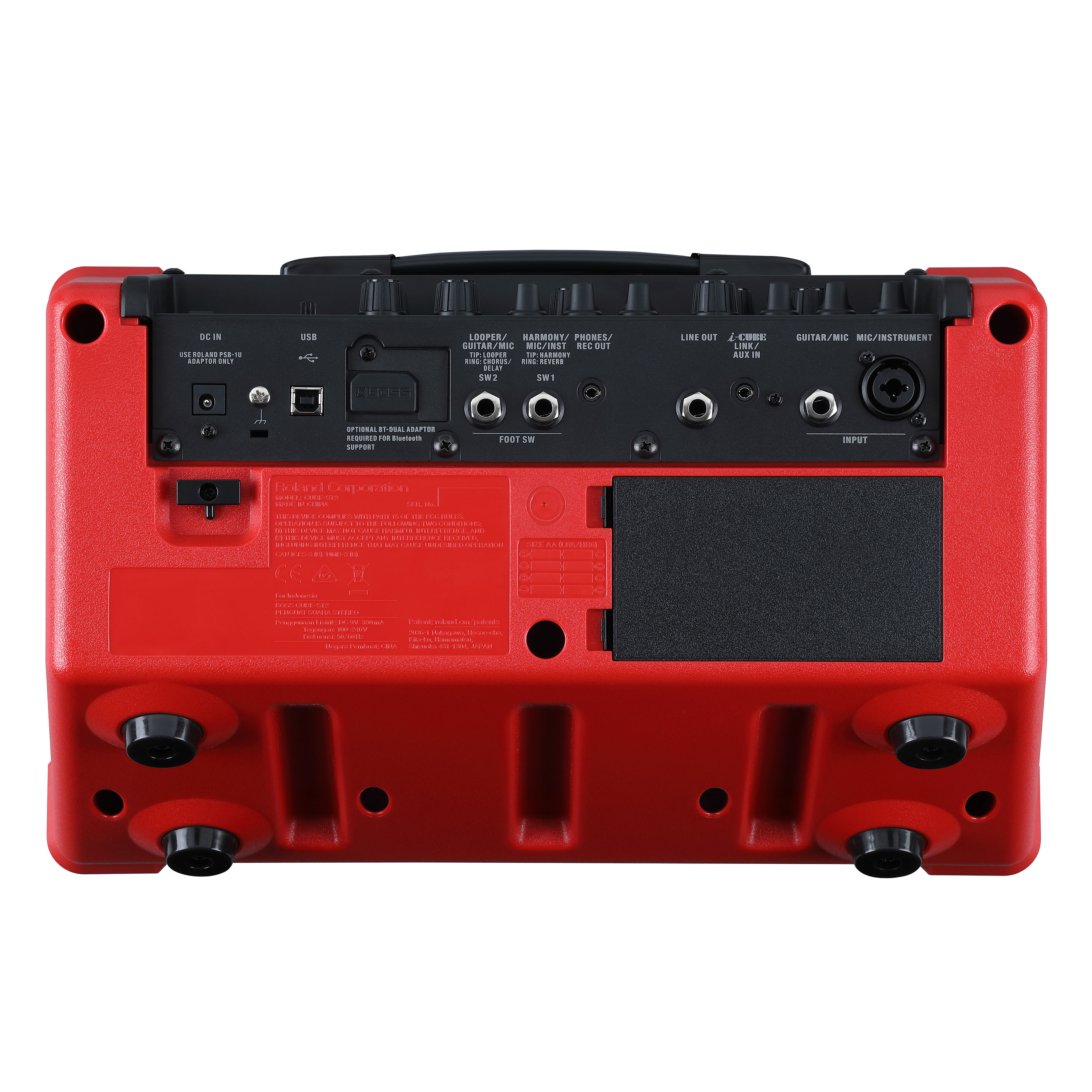 Boss Cube Street Ii Portable Amp 10w 2x3 Red - Combo amplificador para guitarra eléctrica - Variation 2
