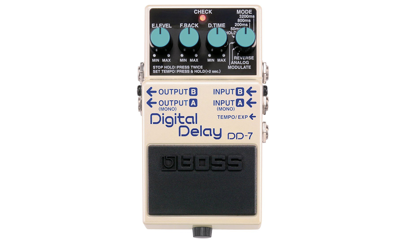 Boss Dd7 Digital Delay - White - Pedal de reverb / delay / eco - Variation 1