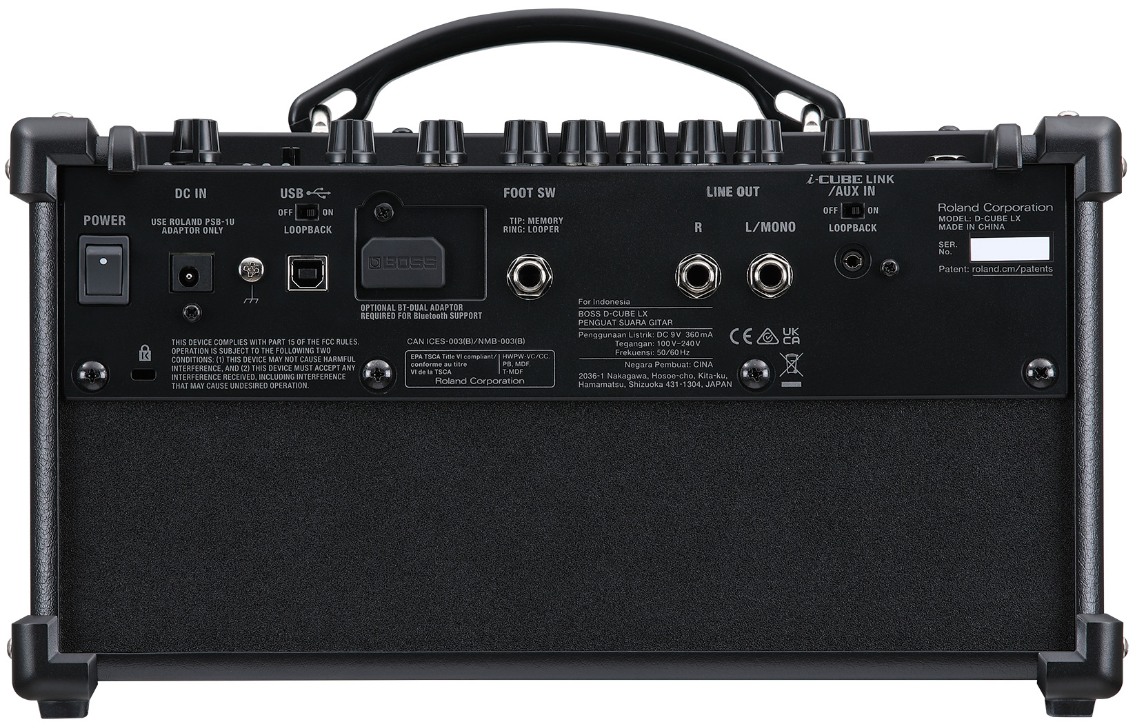 Boss Dual Cube Lx 10w 2x4 - Combo amplificador para guitarra eléctrica - Variation 1