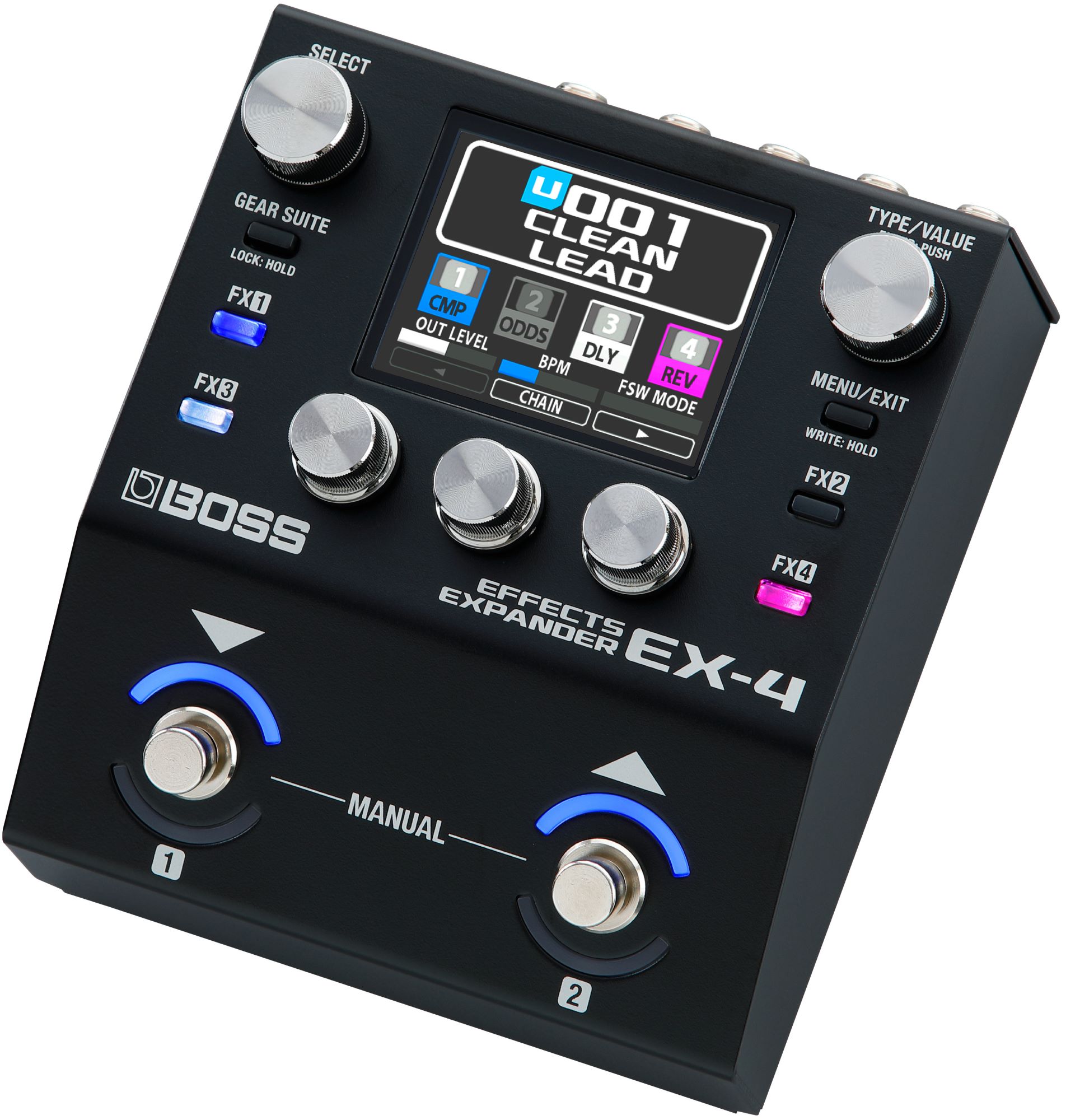 Boss Ex-4 Effects Expander - Pedalera multiefectos para guitarra eléctrica - Variation 1
