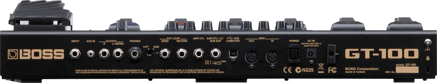 Boss Gt-100 Version 2.0 - Simulacion de modelado de amplificador de guitarra - Variation 1