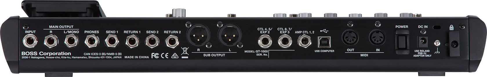 Boss Gt1000 Guitar Effects Processor - Simulacion de modelado de amplificador de guitarra - Variation 2