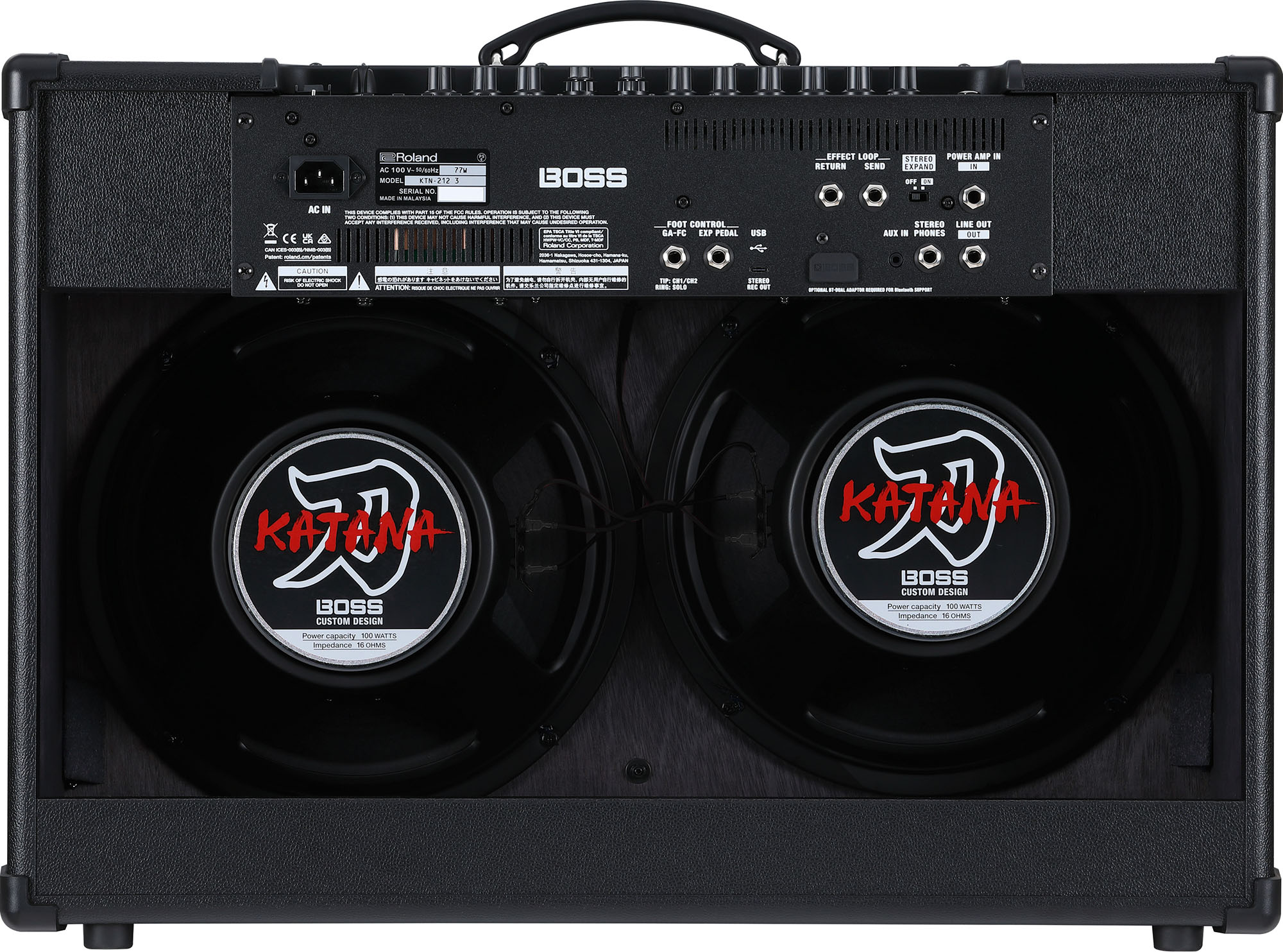 Boss Katana-100/212 Gen3 0.5/50/100w 2x12 - Combo amplificador para guitarra eléctrica - Variation 4
