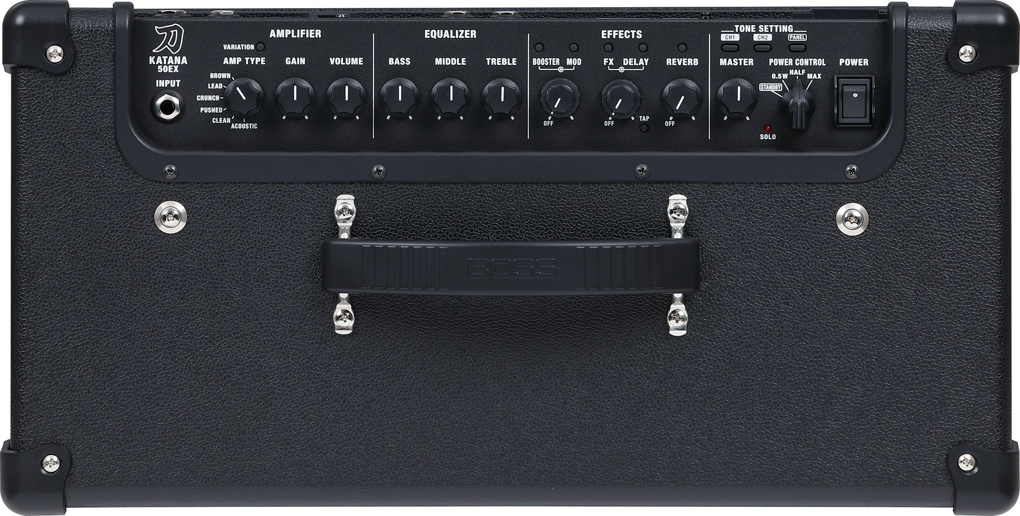 Boss Katana-50 Gen3 Ex 0.5/25/50w 1x12 - Combo amplificador para guitarra eléctrica - Variation 4