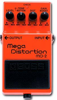 Boss Md2 Mega Distortion - Orange - Pedal overdrive / distorsión / fuzz - Variation 1