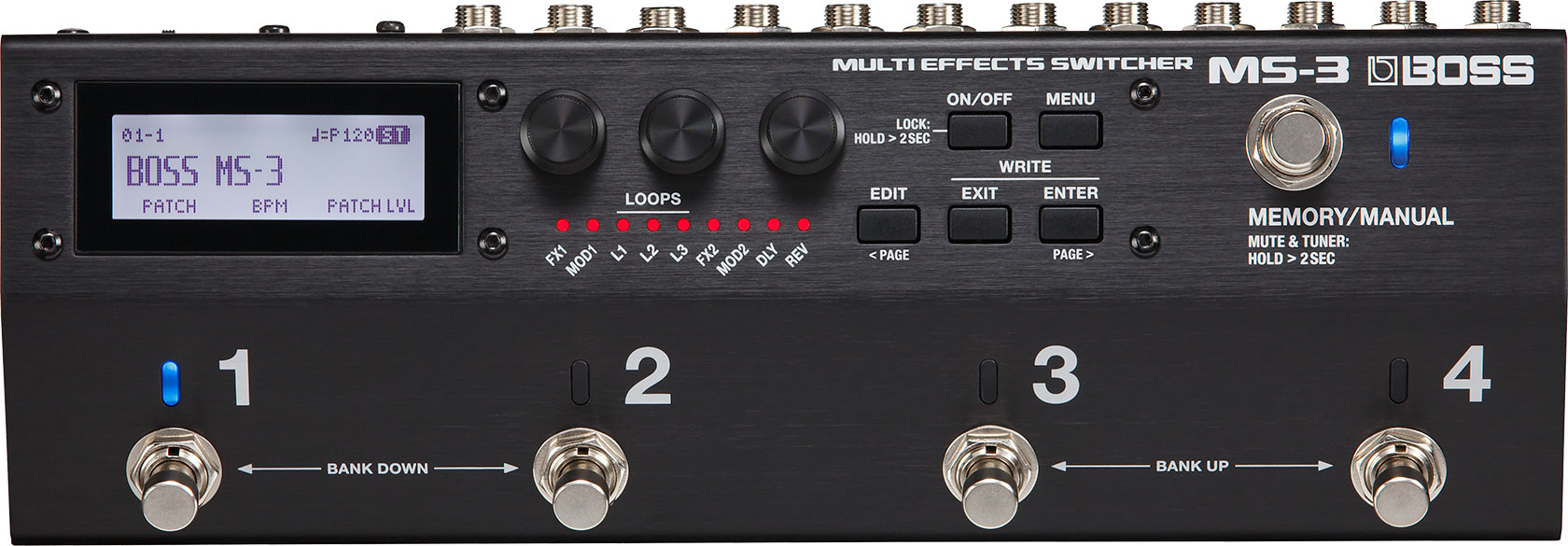 Boss Ms-3 Multi Effects Switcher - Pedalera de control - Variation 1