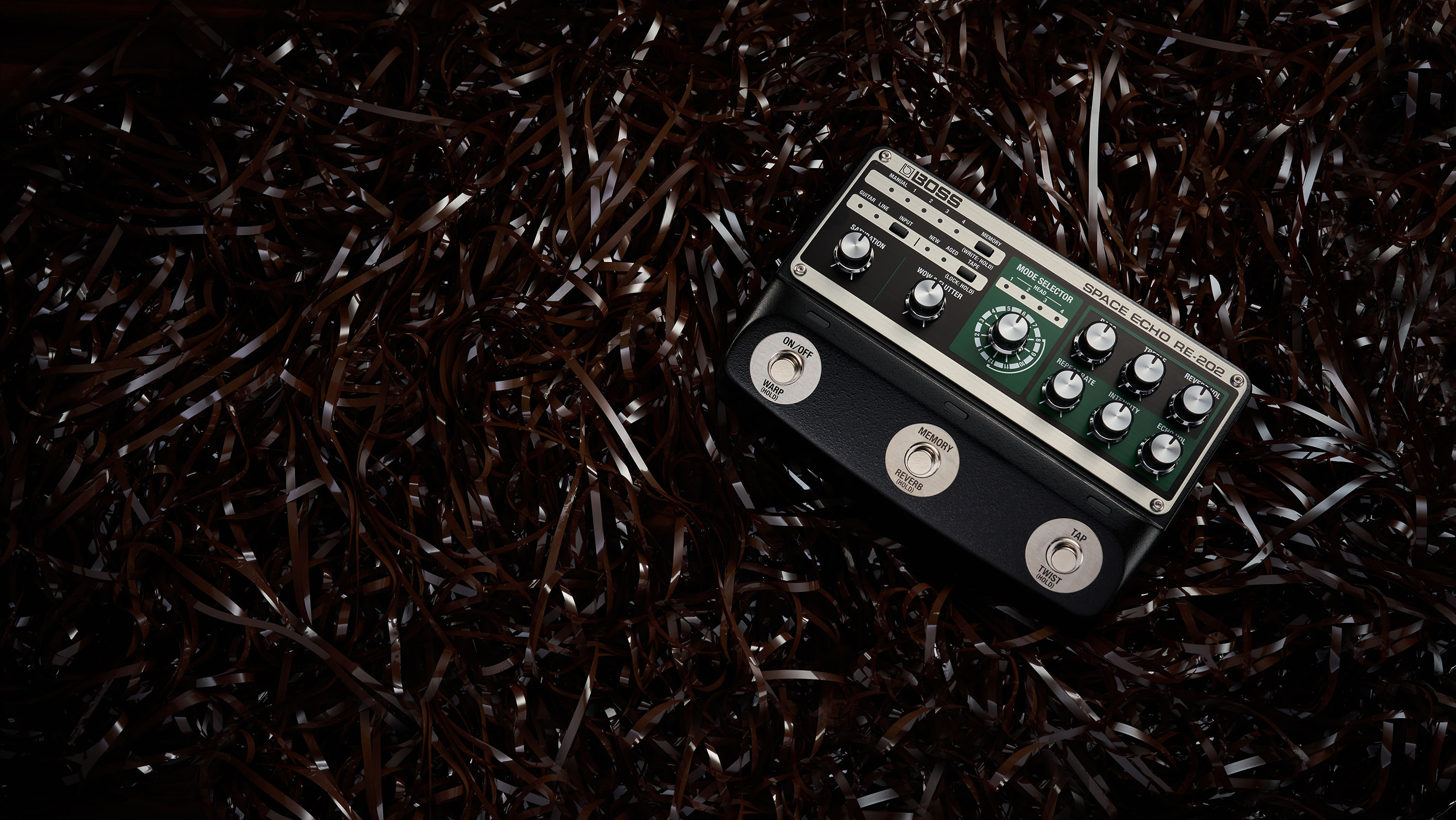 Boss Re-202 Space Echo - Pedal de reverb / delay / eco - Variation 5